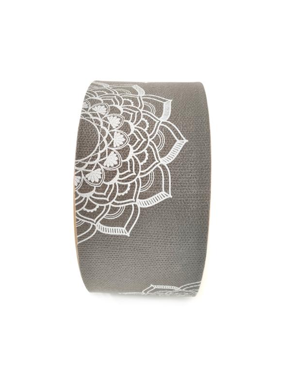 Mandala Grey Yoga Wheel