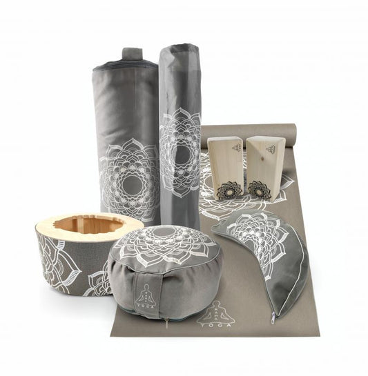 Yoga Kit Mandala Collection Grey