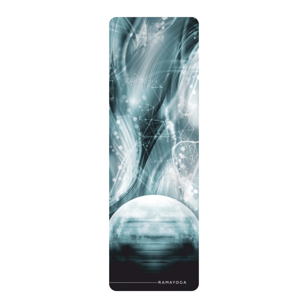 Air Elements Collection Yoga Mat made of microfiber and rubber