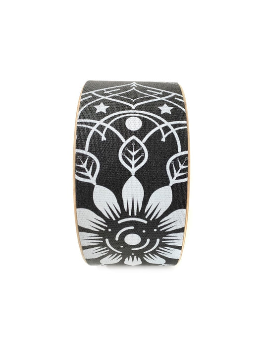 Mandala Black Yoga Wheel