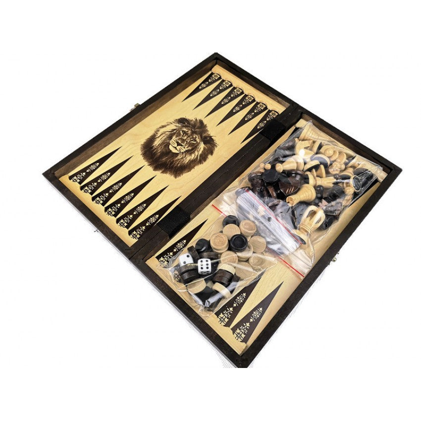 3-in-1 Brettspiel (Medium 23,5)