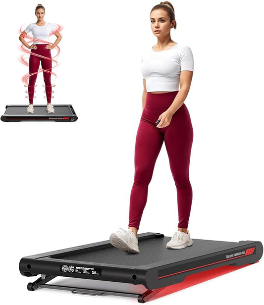 L Sperax 4 in 1 Walking Vibration Pad Laufband für Zuhause Vibration 0.3-6km/h für Zuhause und Bürofür, Laufband für Zuhause mit App 400W Keine Montage Erforderlich