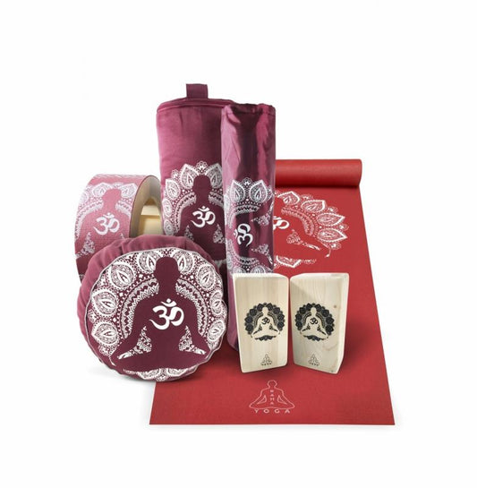 Yoga Kit Dream Om Collection Red