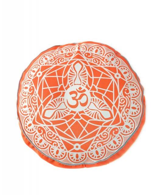 Dream Om Orange Meditation cushion