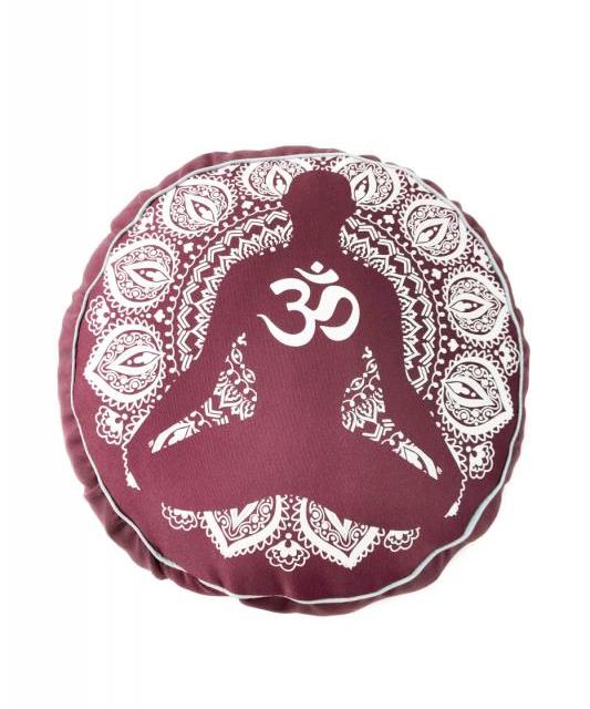Dream Om Red Meditation cushion