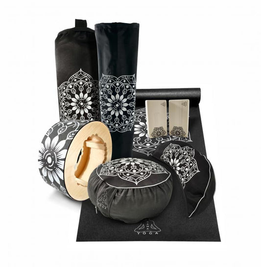 Yoga Kit Mandala Collection Black